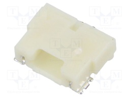 Socket; wire-board; male; DF14; 1.25mm; PIN: 2; SMT; on PCBs; tinned