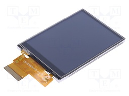 Display: TFT; 3.2"; 240x320; Illumin: LED; Dim: 55.04x77.7x3.77mm