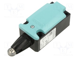 Limit Switch, Top Roller Plunger, SPST-NO, DPST-NC, 6 A, 240 VAC, 3SE5 Series