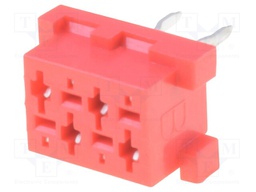 Socket; wire-board; female; PIN: 4; THT; on PCBs; 1.5A; 30mΩ