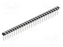 Connector: pin strips; pin header; male; PIN: 26; 2.54mm; THT; 1x26