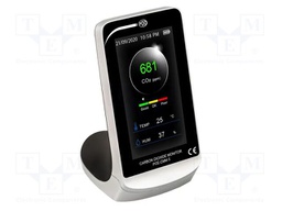 Meter: CO2, temperature and humidity; Range: 400÷5000ppm (CO2)