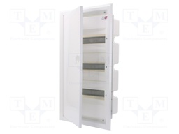 Enclosure: for modular components; IP40; white; No.of mod: 36