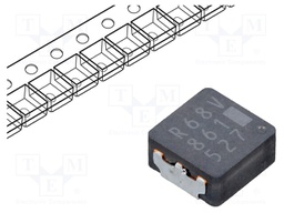 Inductor: wire; SMD; 680nH; 10.8A; 5.2mΩ; 6.4x6x3mm; ±20%; -55÷155°C