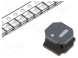 Inductor: wire; SMD; 3uH; Ioper: 4A; 31.2mΩ; 6x5.9x4.5mm; ±30%