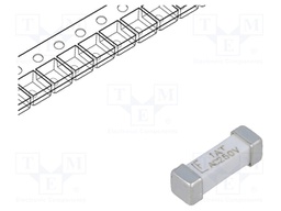 Fuse: fuse; time-lag; 1A; 250VAC; SMD; ceramic; 10,1x3,1x3,25mm