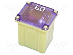 Fuse: fuse; 60A; 58VDC; automotive; 14.1mm; 14.1x12x15.9mm
