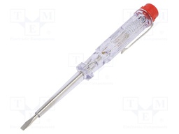 Voltage tester; insulated; slot; SL 3mm; Blade length: 60mm