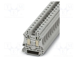 Splice terminal: rail; UT; PA; L: 46.9mm; terminals: 2; W: 10.2mm