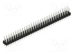 Connector: pin strips; pin header; male; PIN: 58; 2.54mm; THT; 2x29