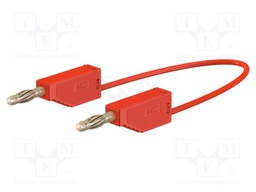 Test lead; 60VDC; 30VAC; 32A; 4mm banana plug-4mm banana plug