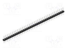 Connector: pin strips; pin header; male; PIN: 36; 2mm; THT; 1x36