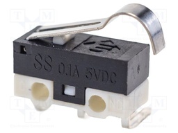 MICROSWITCH, LEVER, SPDT, 0.1A, 125VAC