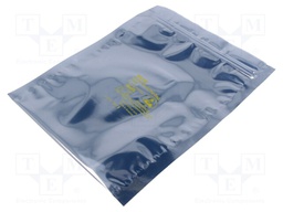 Protection bag; ESD; L: 200mm; W: 150mm; Thk: 71um