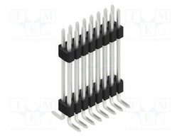 Connector: pin strips; pin header; male; PIN: 16; 1.27mm; SMT; 2x8
