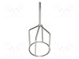 Mixer; 80mm; for mortar; Mounting: hexagonal