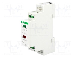 Module: voltage indicator; 10÷30VAC; 10÷30VDC; Mounting: DIN; IP20