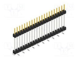 Connector: pin strips; pin header; male; PIN: 21; 2.54mm; SMT; 1x21