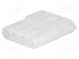 Plug; wire-wire/PCB; male/female; Standard .093"; 5.03mm; PIN: 4