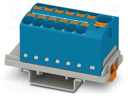 Splice terminal: rail; 32A; 800V; push-in; PA; 0.2÷6mm2; W: 28.6mm