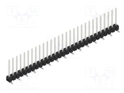 Connector: pin strips; pin header; male; PIN: 29; 2.54mm; SMT; 1x29