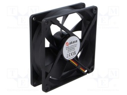 Fan: DC; axial; 12VDC; 92x92x25mm; EBR; 5pcs.
