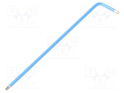 Key set; hexagon keys,spherical; HEX 2mm; Overall len: 101mm