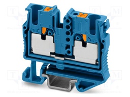 Splice terminal: rail; 24A; 800V; push-in; PA; 0.14÷4mm2; ways: 1