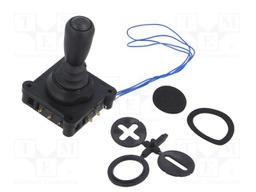 Joystick; Stabl.pos: 1; DC load @R: 4A/30VDC; Contacts: SPDT x4
