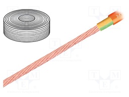 Wire: motor; chainflex® CF885; 1G2,5mm2; PVC; orange; stranded; Cu