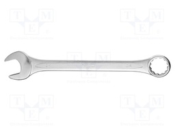 Wrench; combination spanner; 34mm; Chrom-vanadium steel; L: 392mm