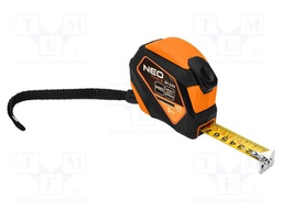 Measuring tape; L: 5m; Width: 25mm; Class: II