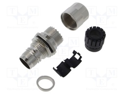 Enclosure for connectors: M17; for panel mounting,for cable