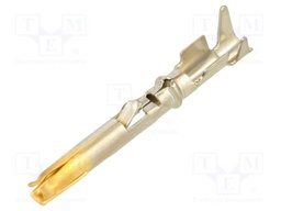 Contact; female; 1.6mm; gold-plated; 0.5÷1.5mm2; 20AWG÷16AWG; bulk