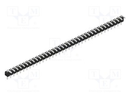 Connector: pin strips; pin header; male; PIN: 36; 2.54mm; THT; 1x36