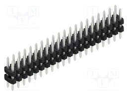 Connector: pin strips; pin header; male; PIN: 40; 2mm; THT; 2x20