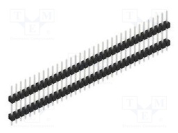 Connector: pin strips; pin header; male; PIN: 35; 2.54mm; THT; 1x35