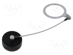 Protection cover; MIL-DTL-38999 Series III; size 19; black