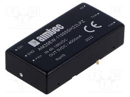 Converter: DC/DC; Protection: short circuit protection SCP