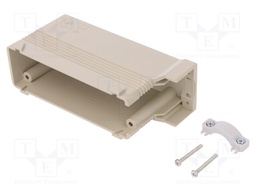 Enclosure: for HDC connectors; COB; size 104.27; Pitch: 104x27mm