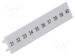 Marker; Width: 5mm; 31-40 marks