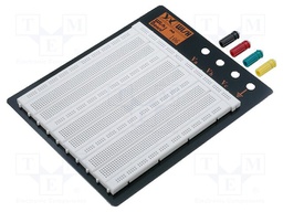 Board: universal; prototyping,solderless; W: 195mm; L: 340mm