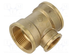 Reductive,female-female-female; brass CW617N; BR