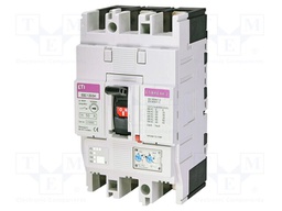 Power breaker; Poles: 3; screw type; Inom: 125A; 690VAC; IP20; MCCB