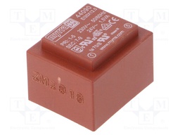 Transformer: encapsulated; 1.5VA; 230VAC; 24V; 63mA; Mounting: PCB