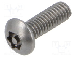 Screw; M4x12; 0.7; Head: button; Torx®; A2 stainless steel