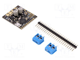 DC-motor driver; 20kHz; I2C,TTL,USB; 19A; Uin mot: 6.5÷30V
