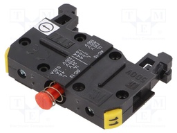 NC; 2.5A/230VAC; 4A/24VDC; 22mm; DIN; Man.series: ST22