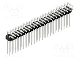 Connector: pin strips; pin header; male; PIN: 46; 2.54mm; THT; 2x23
