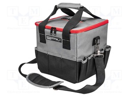 Bag; tool case; black-grey; polyester; Energy+; 250x250x250mm; 12l